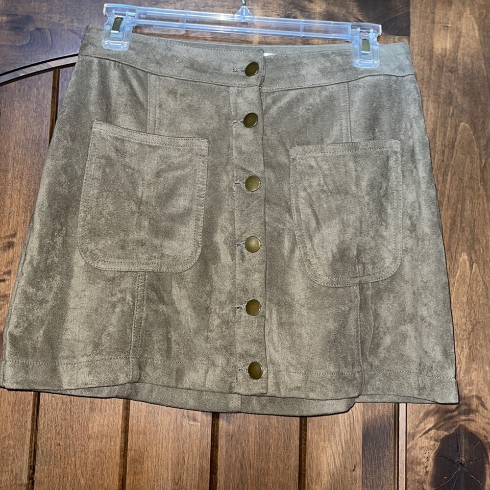 Altered State Microfiber Suede Skirt